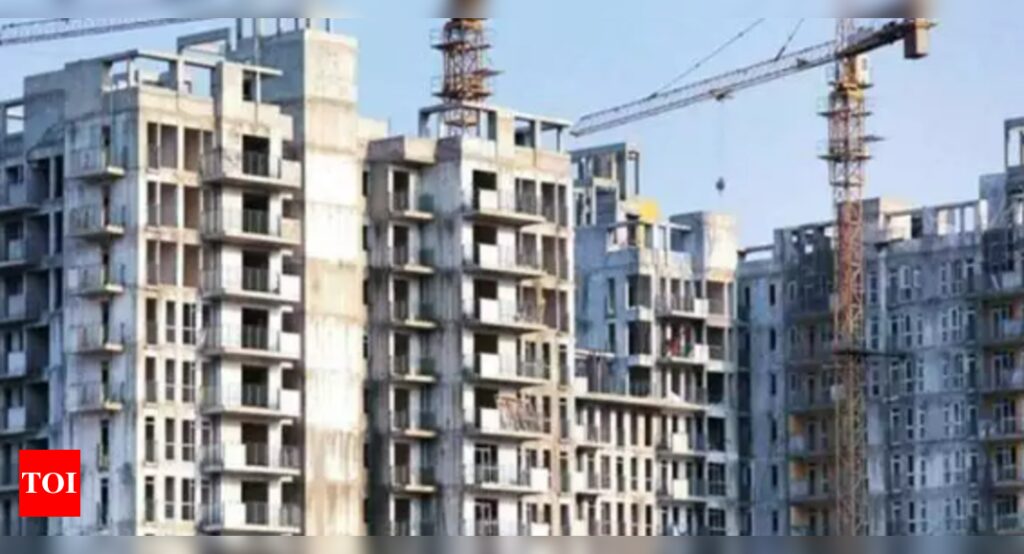 Delhi-NCR housing market: Sales fall 19%, new supply down 56% in Apr-Jun - Times of India