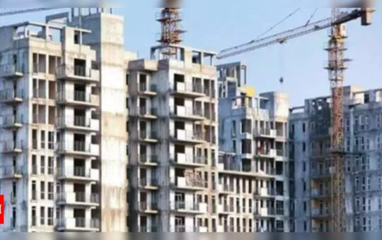 Delhi-NCR housing market: Sales fall 19%, new supply down 56% in Apr-Jun - Times of India