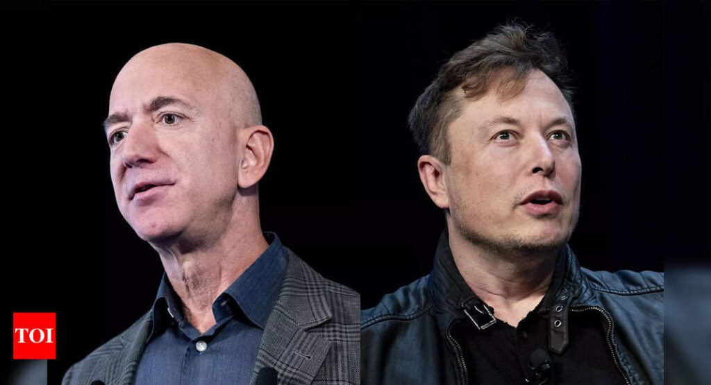 Elon Musk, Jeff Bezos, other richest billionaires lose $1.4 trillion in worst half ever - Times of India