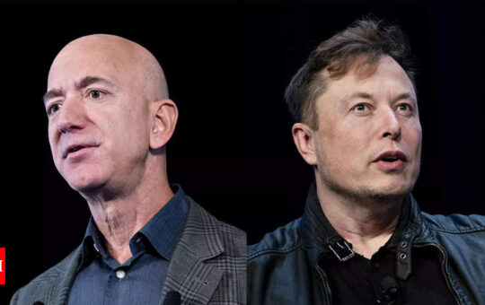 Elon Musk, Jeff Bezos, other richest billionaires lose $1.4 trillion in worst half ever - Times of India