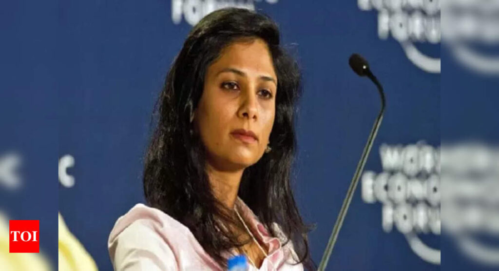 Gita Gopinath becomes first woman and 2nd Indian to feature on IMF's 'wall of former chief economists' | India Business News - Times of India