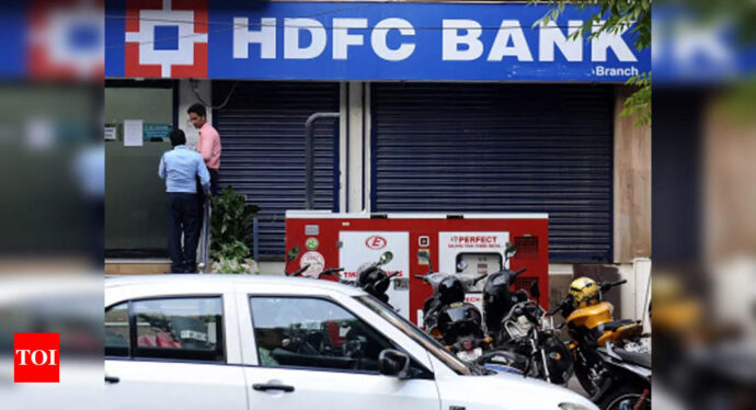 HDFC reports 5% growth in Q1 consolidated net, limited by impact of rate hikes - Times of India