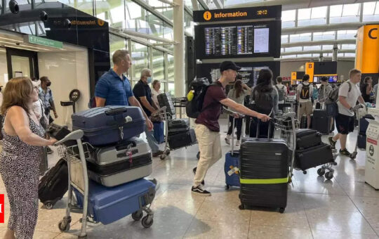Heathrow chaos affects India flights too; Virgin Atlantic cancels a Delhi service today - Times of India