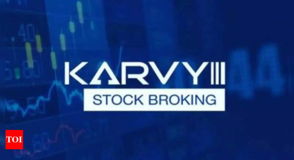 Hyderabad: ED attaches Rs 110 crore assets of Karvy stock broker firm - Times of India