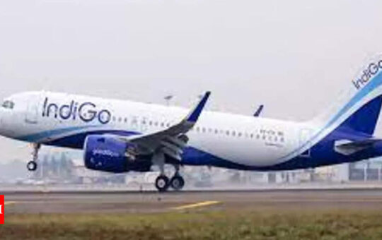 IndiGo cabin crew on mass leave on day of AI walk-ins, 55% of flights hit - Times of India