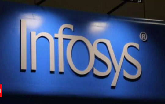Infosys Q1 profit up 3.2% to Rs 5,360cr; raises FY23 revenue outlook - Times of India