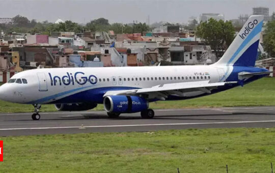 Mass leave: Now, IndiGo faces trouble from technicians at Hyderabad & Delhi - Times of India