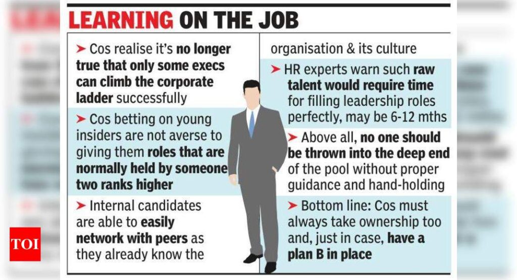 No need of grey hair to bag that management role - Times of India