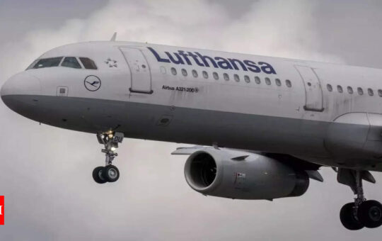 Over 1,000 Lufthansa flights canceled as staff strikes - Times of India