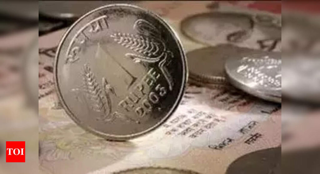 Rupee up 14p at 79.76/$, best gain in 2 months - Times of India