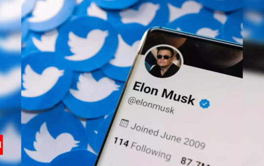 Twitter stock sinks as Musk mocks lawsuit threat - Times of India