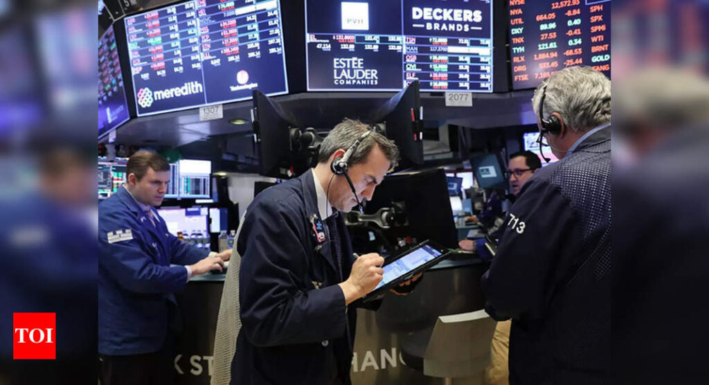 US indexes shake off an early slump and eke out gains - Times of India