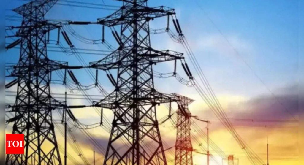 Unpaid power subsidy, govt department bills keep discoms in red - Times of India