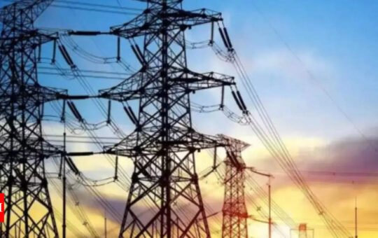 Unpaid power subsidy, govt department bills keep discoms in red - Times of India