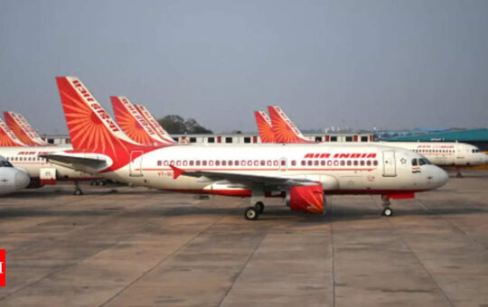 Air India’s grounded planes start flying again - Times of India