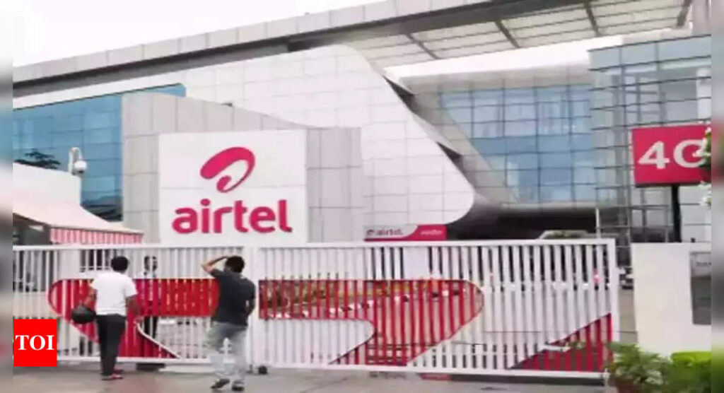 Airtel pays Rs 8,312.4 crore to DoT to clear 4-yr instalment in advance for 5G spectrum - Times of India