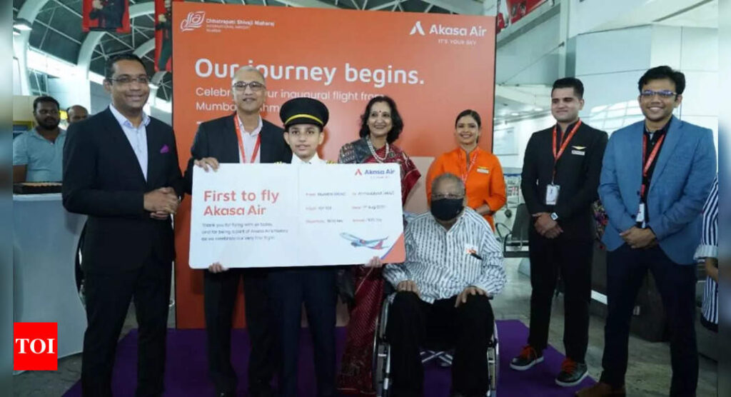 Akasa Air starts flying: ‘Normally a child is born in nine months. We took 12 months to launch an airline’ - Times of India