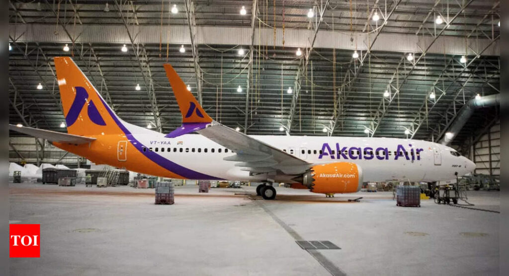 Akasa Air to launch daily flights on Chennai-Mumbai route from September 15 - Times of India