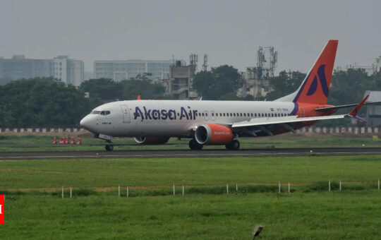 Akasa News: Akasa Air 'well-capitalised', to add one aircraft every two weeks | India Business News - Times of India