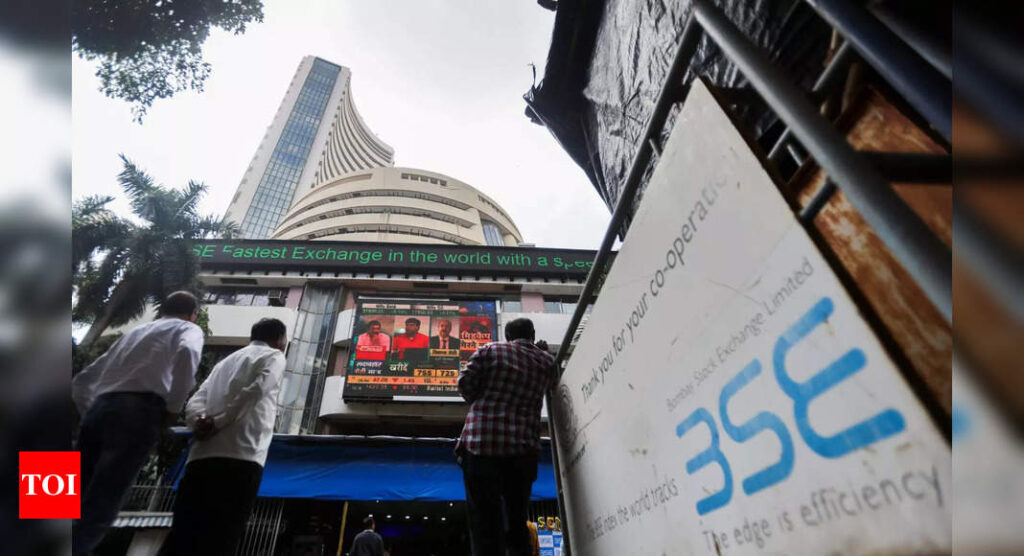 BSE's mkt cap hits new peak of Rs 283.5 lakh crore - Times of India