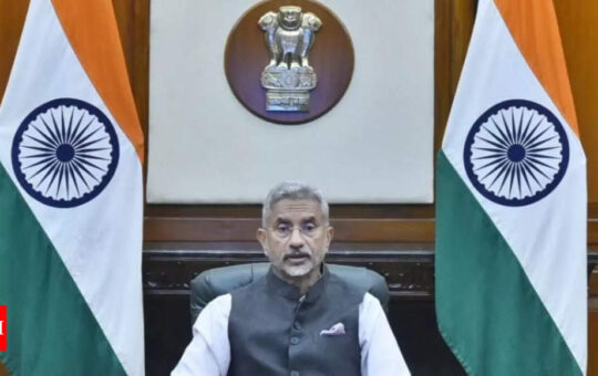 'Best deal': Jaishankar defends India's crude oil imports from Russia - Times of India