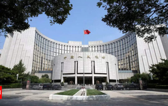 China steps up easing, cuts lending benchmarks to revive faltering economy - Times of India