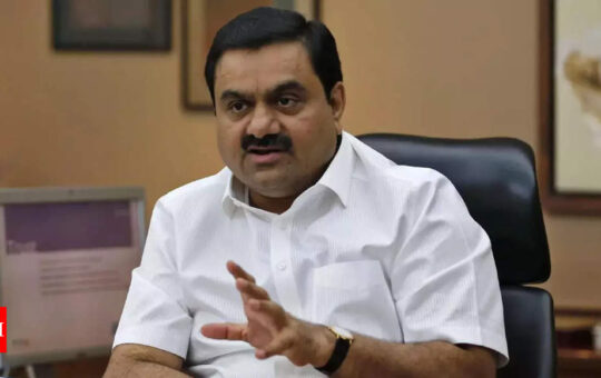 Debt ratio at billionaire Adani’s green firm needs ‘watching’ - Times of India