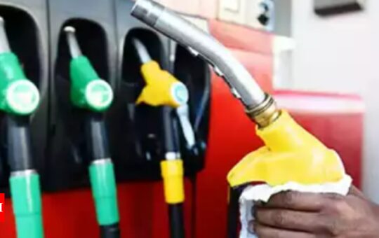 Diesel export falls 11% in July on levy of windfall profit tax - Times of India