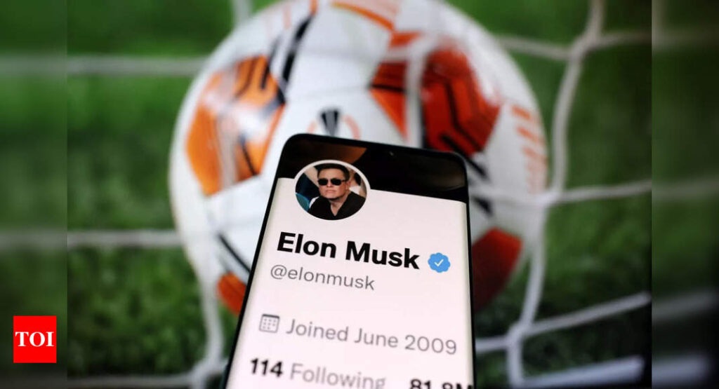 Elon Musk says tweet about buying Manchester United was a joke - Times of India