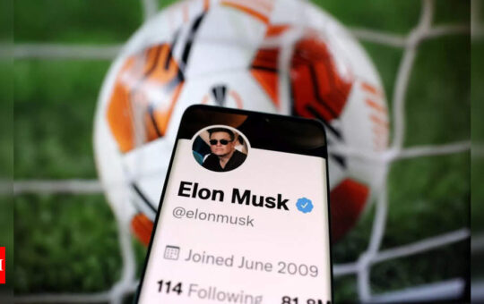 Elon Musk says tweet about buying Manchester United was a joke - Times of India