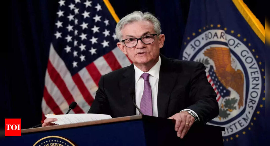 Fed's Powell: 'Pain' of tight policy, slow growth needed 'for some time' to beat inflation - Times of India