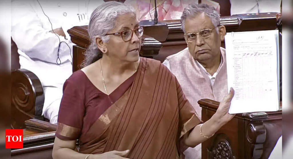 GST move on unbranded food due to misuse: Finance minister - Times of India