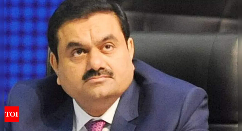 Gautam Adani world's 3rd richest, 1st Asian to enter top three - Times of India