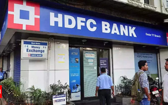 HDFC PLR Rate Hike: HDFC hikes rate by 25 bps, sixth time in two months | India Business News - Times of India