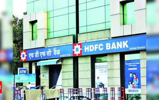 HDFC executes rare trade to hedge rate risk - Times of India