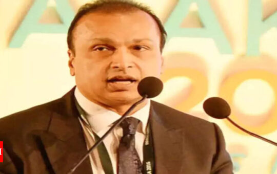 I-T dept issues prosecution notice to Anil Ambani for holding secret funds in 2 Swiss bank accounts - Times of India