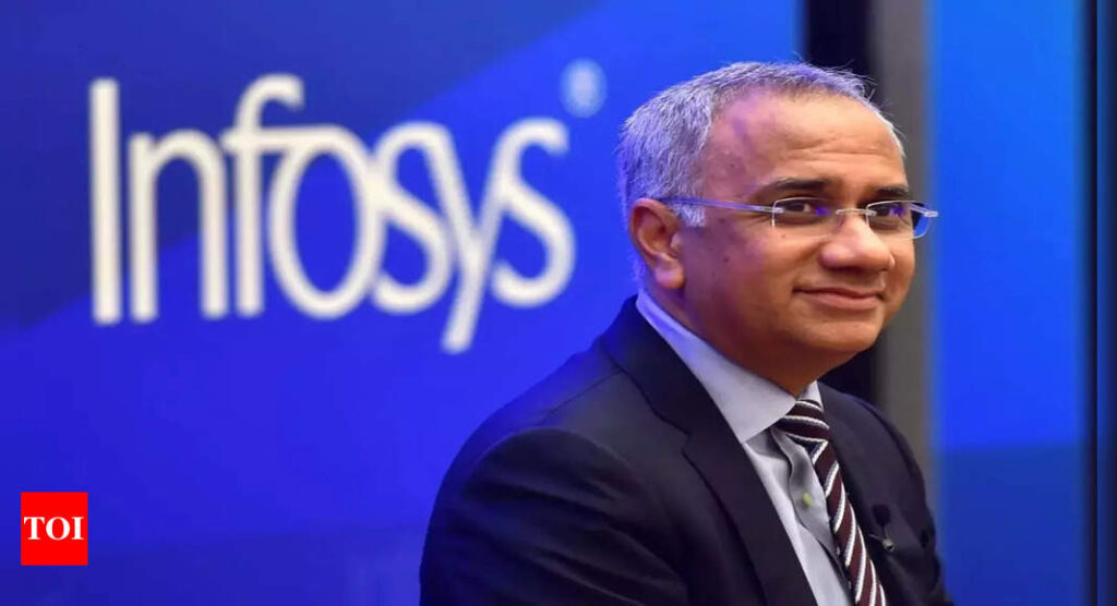 Income tax e-filing, GSTN portals working 'pretty well': Infosys CEO - Times of India