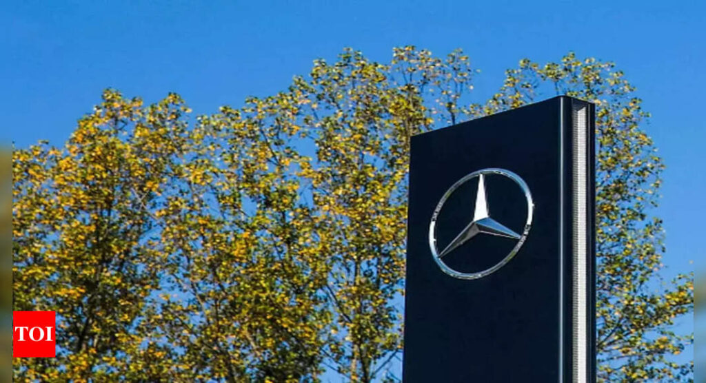 Mercedes drives in India’s most expensive electric car at Rs 2.45 crore - Times of India