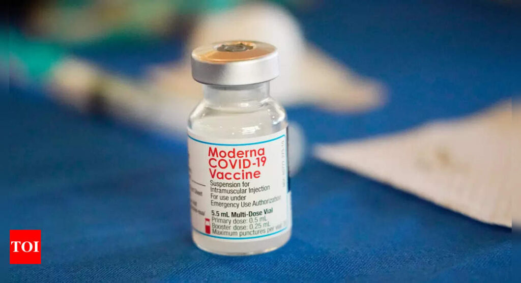 Moderna sues Pfizer/BioNTech for patent infringement over Covid vaccine - Times of India