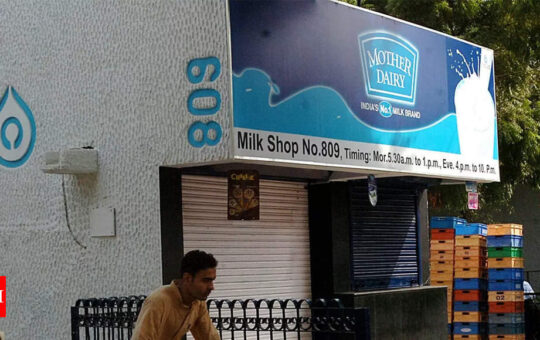 Mother Dairy Milk Price: Mother Dairy to hike milk prices by Rs 2 per litre from Wednesday | India Business News - Times of India