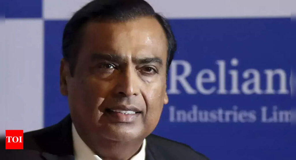 Mukesh Ambani looks to repeat telecom feat in new energy - Times of India