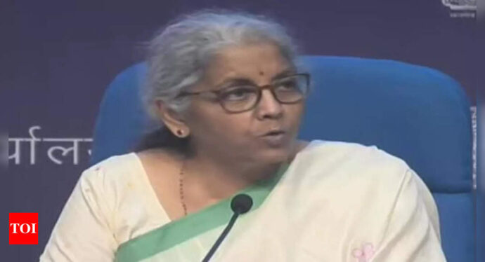 No GST on chequebooks for customers, finance minister Nirmala Sitharaman - Times of India