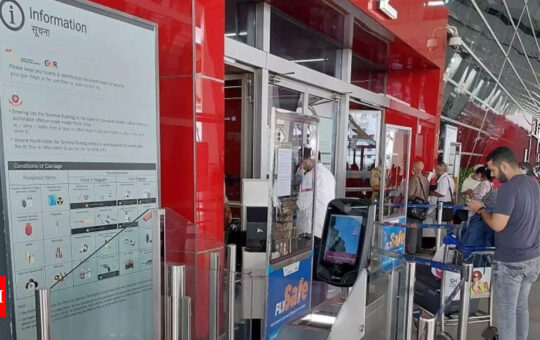 Paperless domestic travel: Delhi airport rolls out beta version of DigiYatra app - Times of India