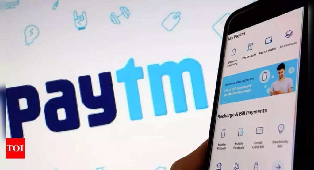 Paytm at near 6-month high as quarterly revenue surges - Times of India