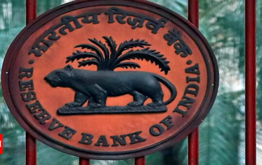 RBI News: RBI Oct letter to finmin will give plan for inflation | India Business News - Times of India