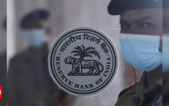 RBI hints at Oct hike, sees festival boost for demand - Times of India