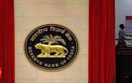 RBI invites inputs for cap on credit card fees - Times of India