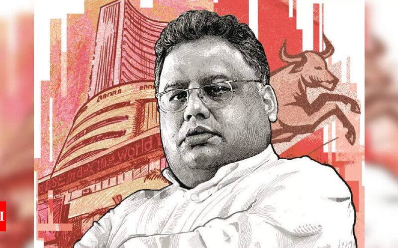 Rakesh Jhunjhunwala: The RARE big bull; unabashed wealth creator sans big scam shadow - Times of India