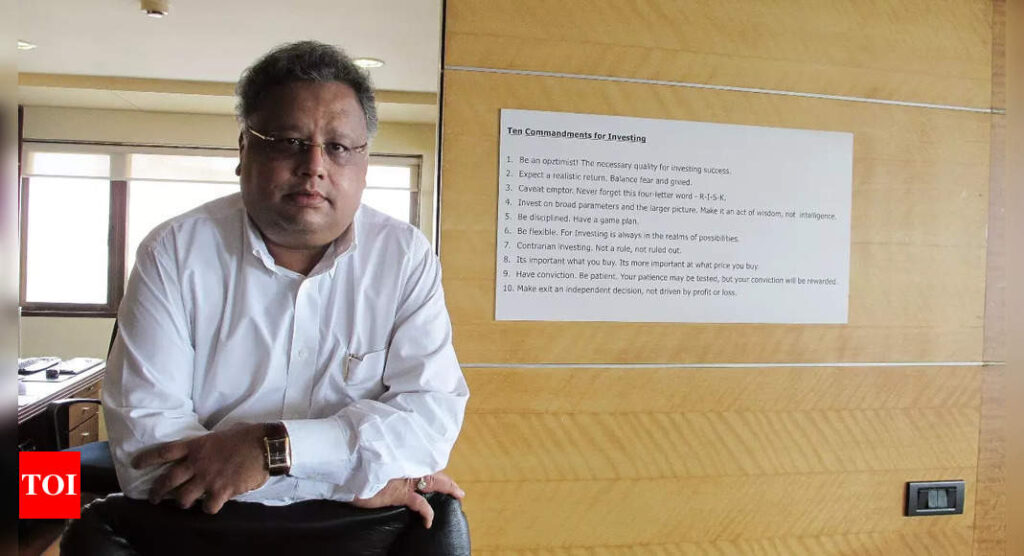 Rakesh Jhunjhunwala passes away at 62 | India News - Times of India