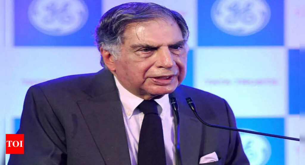 Ratan Tata invests in senior citizen companionship-as-a-service startup Goodfellows - Times of India